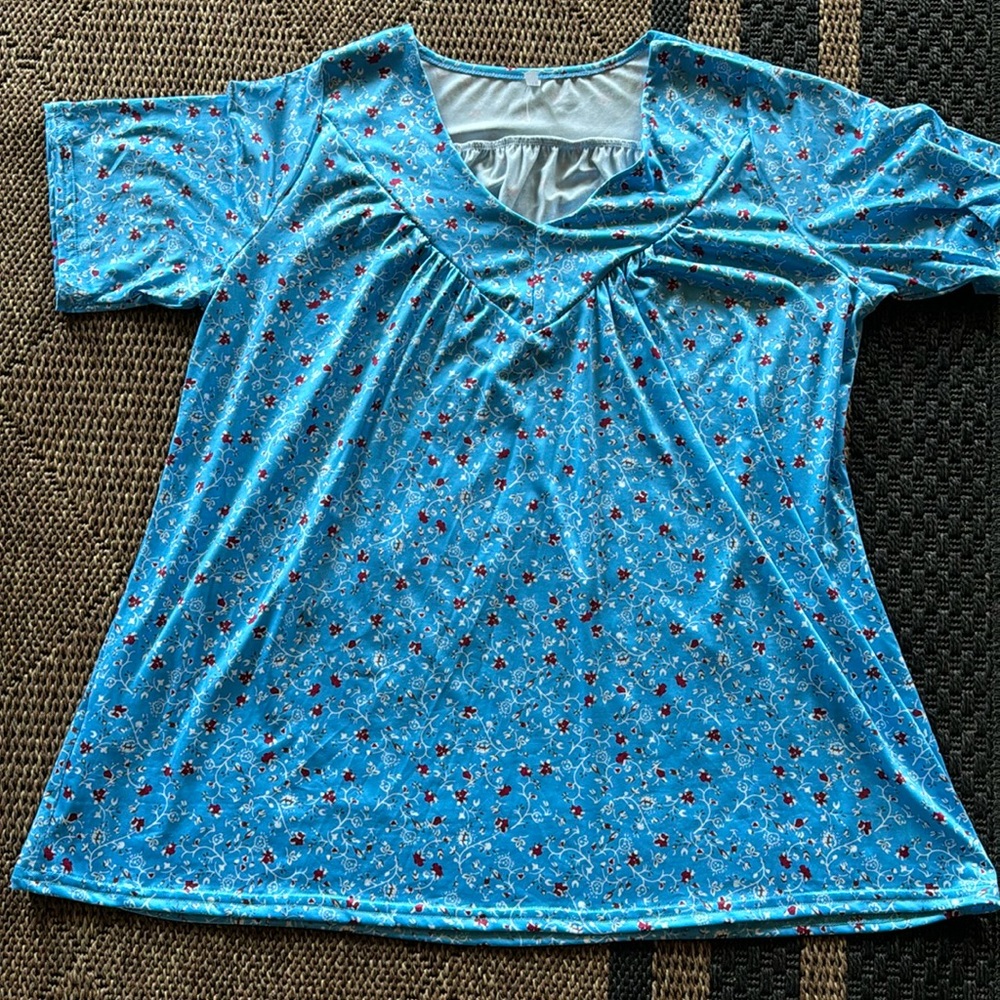 Blue blouse